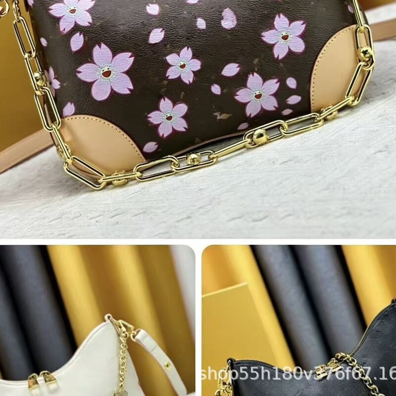 Direct Supply Cross-Border m Lv Women's Bags, Mahjong Bags, Chain Bags, Underarm Bags, Baguette Bags, Shell Bags, Makeup Bags, New Models