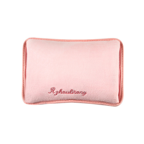 National standard rechargeable hot water bottle filled with water, plush cute warm baby double-hand explosion-proof hot water bottle can be shipped on behalf of others