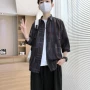 五分薄款短袖男士衬衣