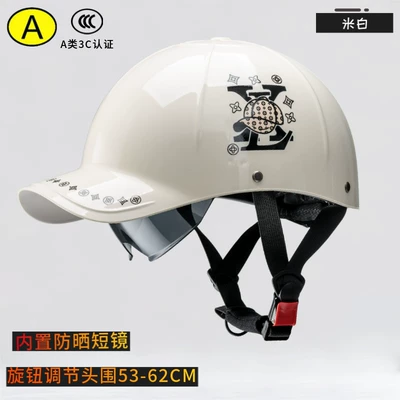 New arrival: Duckbill cap helmet for electric scooters, unisex, suitable for summer, baseball helmet, sun protection, breathable safety helmet