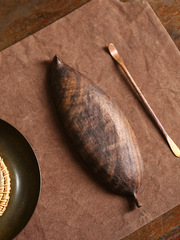 North American Black Walnut Tea Tea Pulling Two-piece Set Tea Lotus Kung Fu Tea Ceremony Six Gentlemen Teaspoon Tea Spoon Tea Accessories