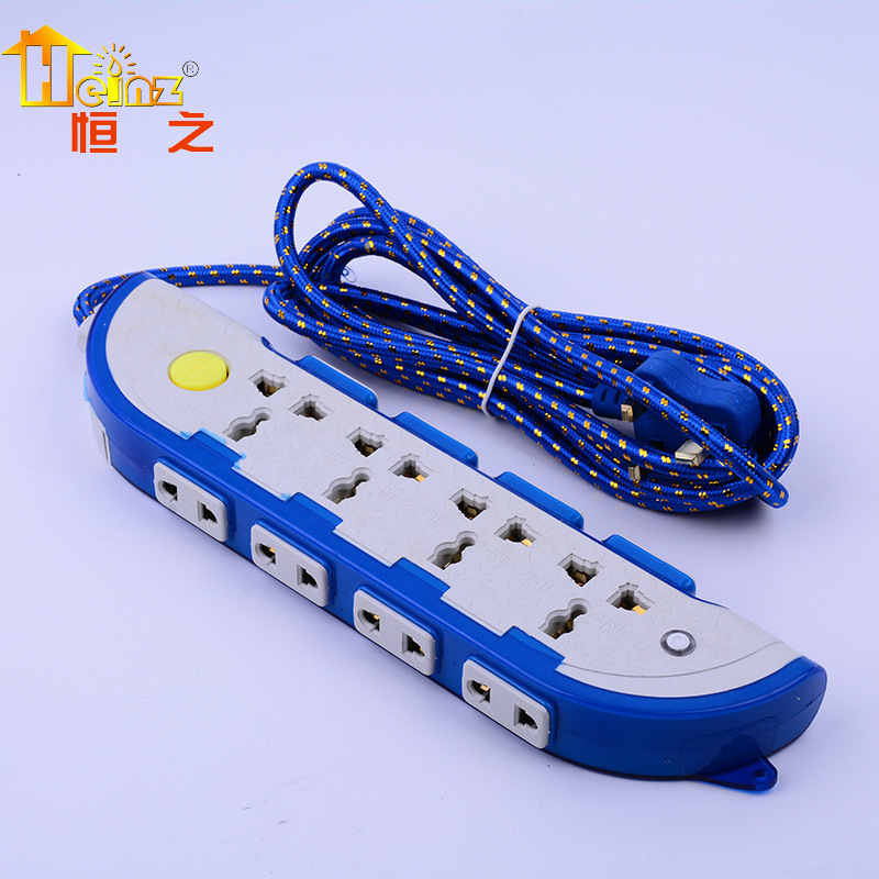 Exportación creativa inteligente Jieyang144 placa de conexión impermeable multi-enchufe con enchufe lateral multipropósito