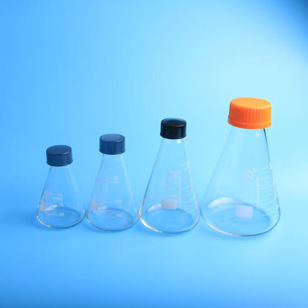 50ml100ml150ml250ml500ml1000ml罗口三角烧瓶蜀牛罗口锥形瓶含盖