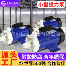 厂家批发 小型磁力泵氟塑料扬程可定耐腐蚀耐酸碱化工循环泵PP40R