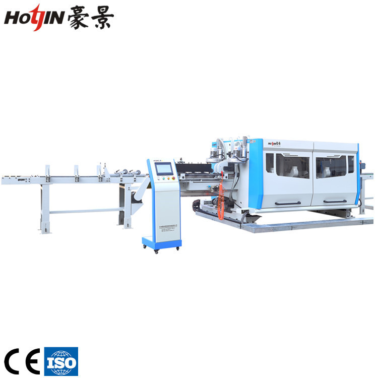 塑料墙板双端铣设备 可加工平扣，锁扣无缝拼接