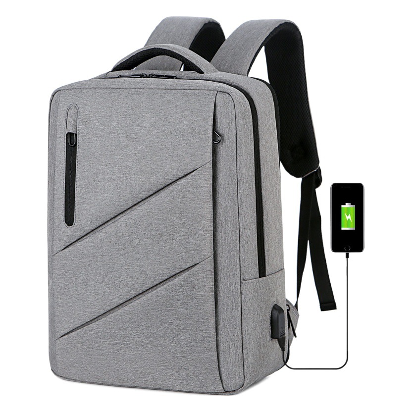 Wholesale Men's Backpack Expansion Backpack Business 17-inch Computer Bag Student Schoolbag Travel Backpack