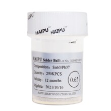 㽺� Sn63Pb67 ���UBGA �a�� 0.65mm 250K ��ӷ��b���� Դ�^����