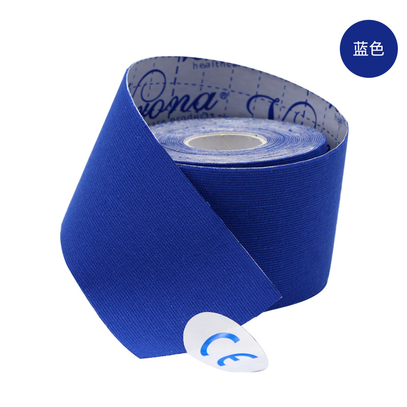 Kinesiología tape5cm músculo parche tobillo músculo parche codo deportes cinta fitness músculo efecto interno parche image 18