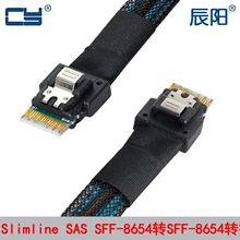 SlimSAS��SFF-8654������ MiniSAS4.0�������űP��Д�����24gbps