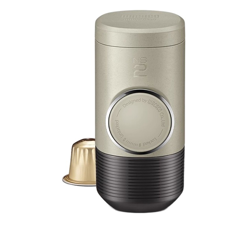 Máquina de café portátil WACACO, presión manual, cápsulas, viaje y camping