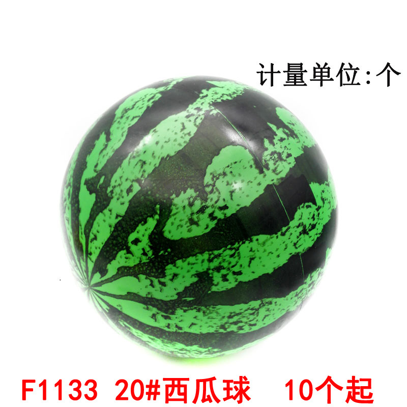 102 tipo de bola inflable globo 2 yuanes tienda raqueta bola pinball bebé sandía bola juguete puesto mercado nocturno