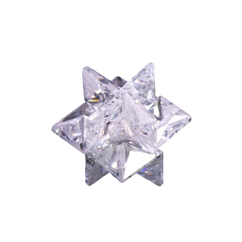 メーカー卸売 5A ホワイトジルコン 3*6 ホースアイアイスフラワージルコン編組スノーフレークボールカラークリスタルボール宝石