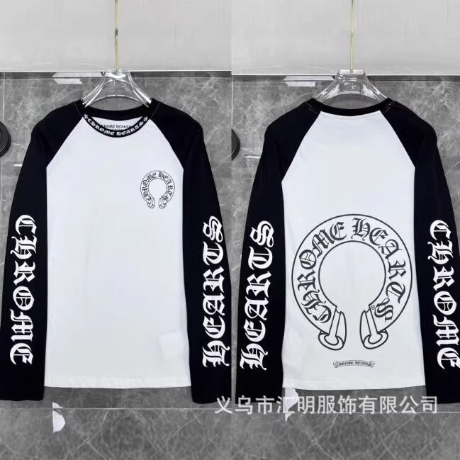 Spring and Autumn New Trendy Cross-Border Ch Chrome Brand Red Lip Cross Stitch Long-Sleeve Crewneck Sweatshirt Fashion Versatile Top Spring and Autumn New Trendy Cross-Border Ch Chrome Brand Red Lip Cross Stitch Long-Sleeve Crewneck Sweatshirt Fashion Versatile Top