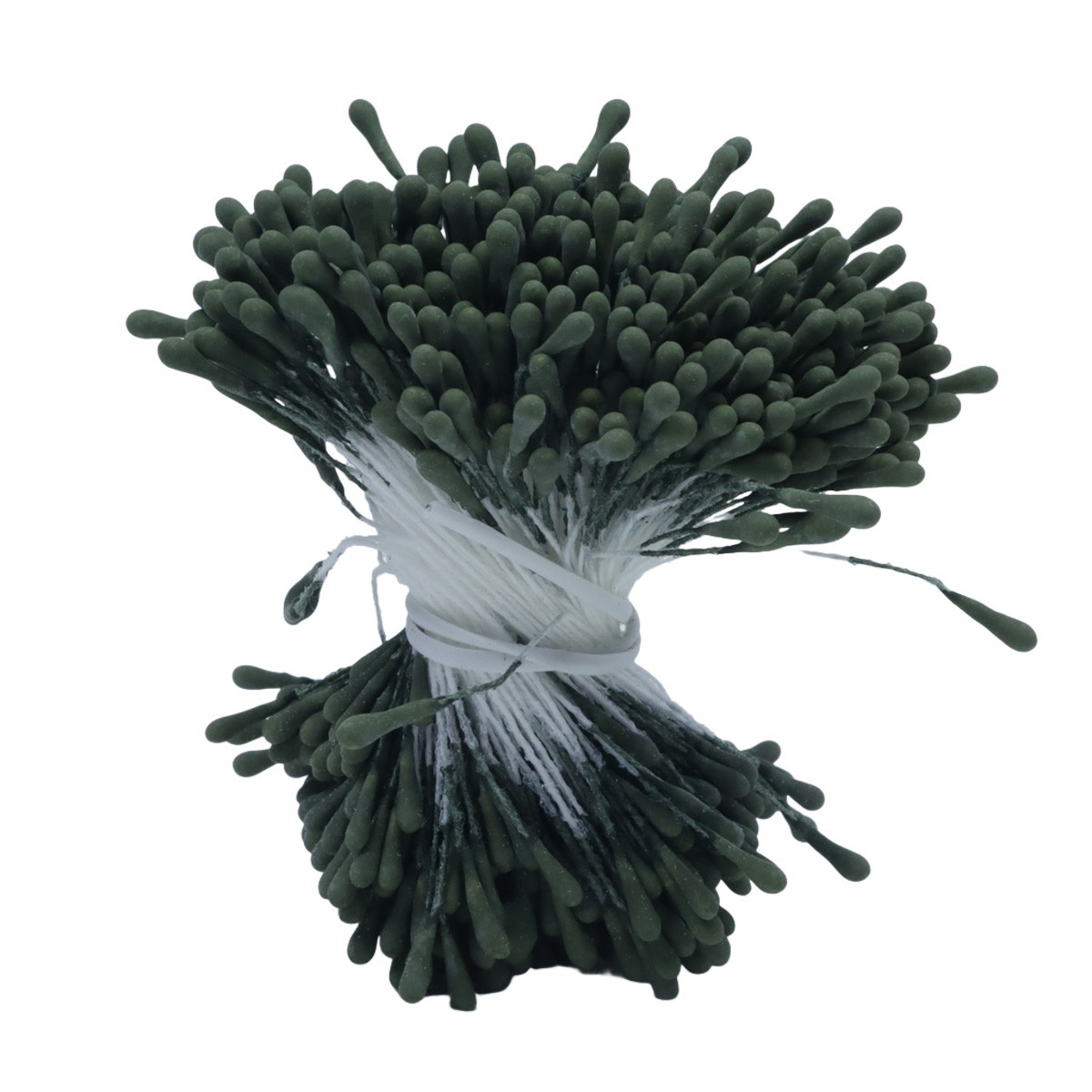 2 mm, 390 piezas, núcleo de flor mate, flor artificial, estambre de yeso ecológico, material para rosas y lirios, cabezal a juego