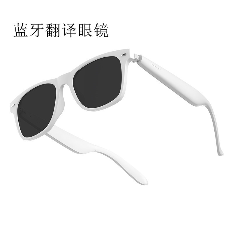 Cross-Border A01 Bluetooth Call Glasses Mutual Translation Sunglasses Ai Voice Assistant Listening to Music Blue Light Smart Sunglasses