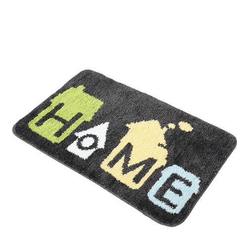 Manufacturer wholesale Nordic imitation cashmere carpet household bathroom door blanket bathroom non-slip mat absorbent foot pads cross-border