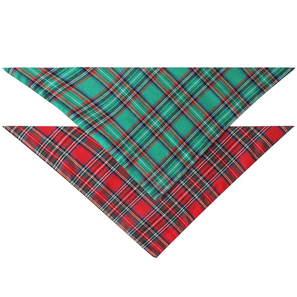 TANPOPO en Existencia, Suministro Exclusivo Transfronterizo para Amazon, Pañuelo Navideño para Perro, Pañuelo Triangular para Mascotas