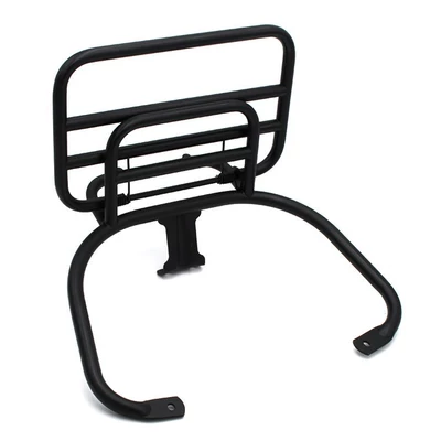 backrest rack, Motorcycle tail - spring-sprint-folding-shelf-blackbackless-model-high-quality-compatible-with-original-rear-guardrails