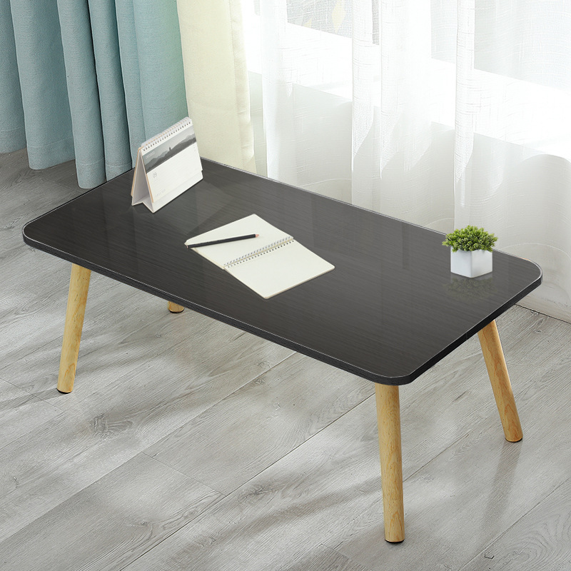 직사각형 검정색 60*40-40 높은 단단한 나무 발