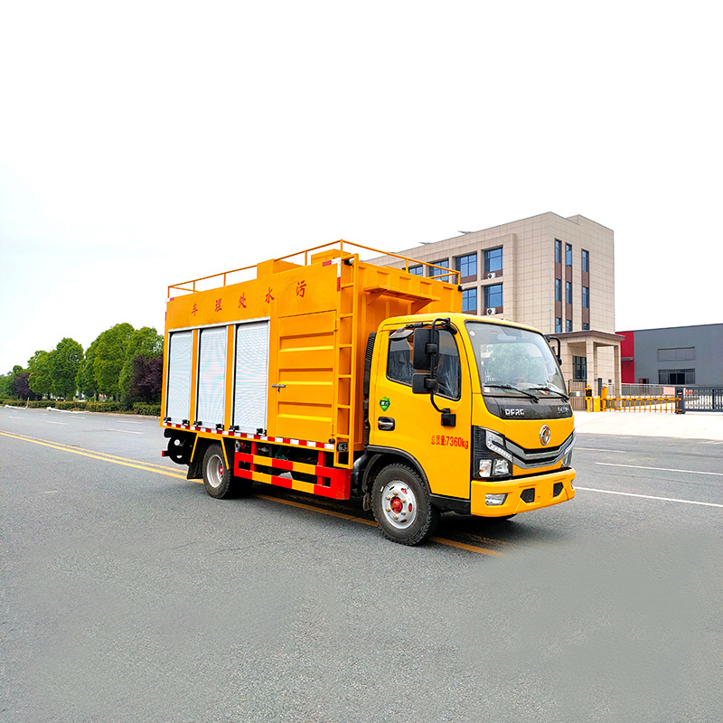 污水处理车 一车三用 边抽边排 渣水分离 管道疏通 净化水质