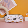 Cartoon fruit capacious pencil case with zipper suitable for men and women, storage bag