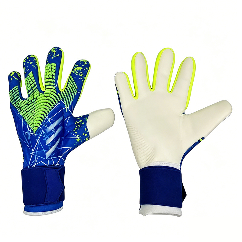 Fábrica directa de guantes de portero de fútbol de látex grueso antideslizante guantes de portero cómodos y transpirables para hombres y mujeres