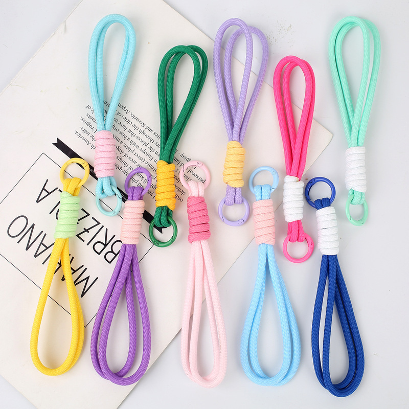 Color-Blocking Phone Lanyard Plush Toy Keychain Dopamine Color Matching Lanyard Cartoon Hanging Accessories Wholesale Color-Blocking Phone Lanyard Plush Toy Keychain Dopamine Color Matching Lanyard Cartoon Hanging Accessories Wholesale