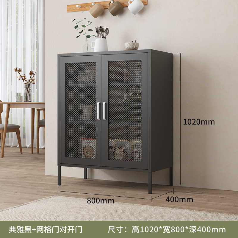 Черная сетчатая дверная панель