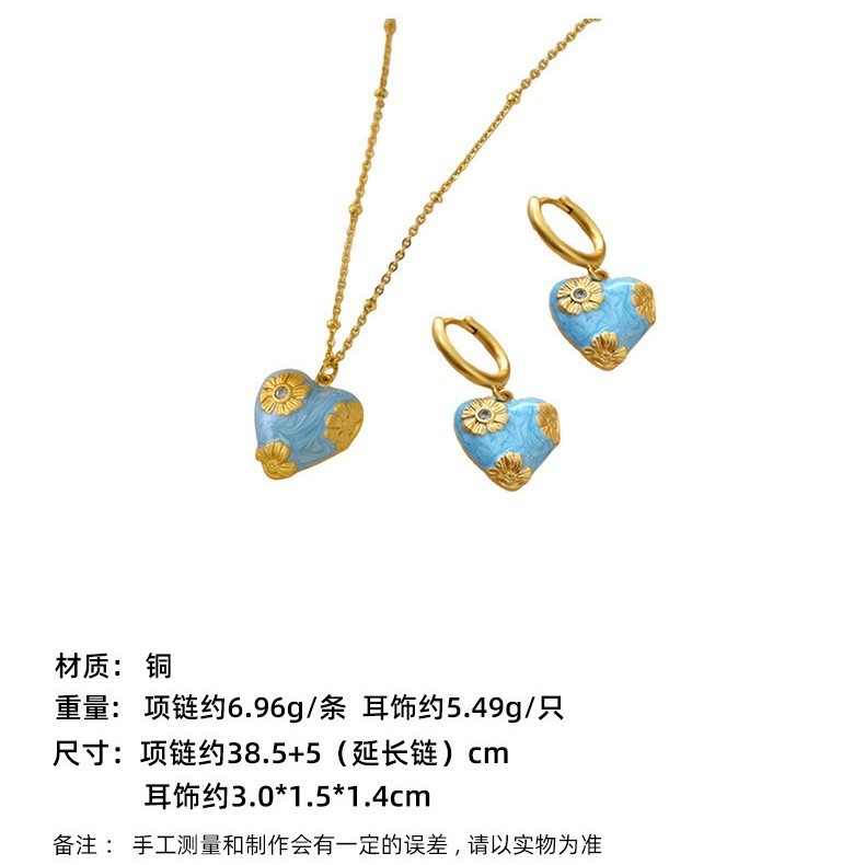 抖音小红书同款滴釉雕花项链中国风锦上添花小众设计感批发代发|undefined