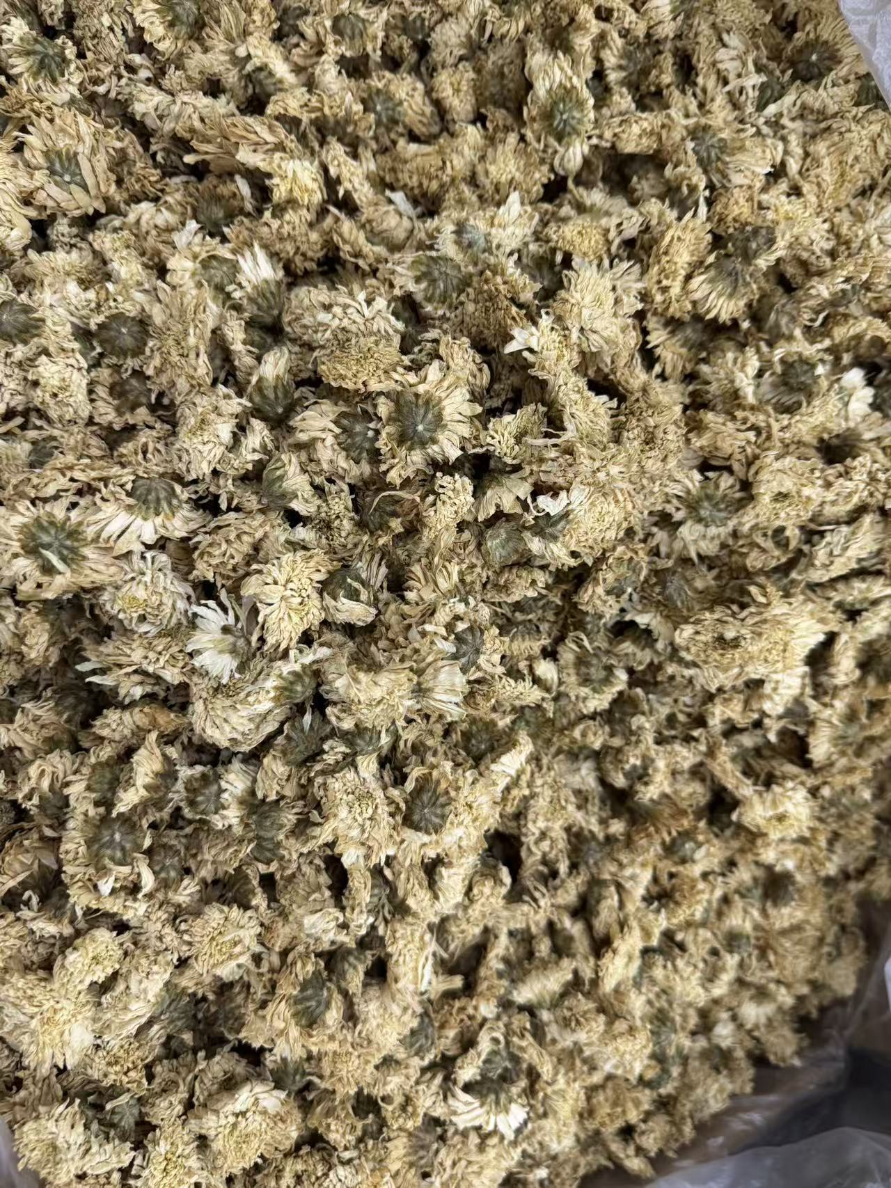 Dried Chrysanthemum Flowers Ju Hua Loose Herbal Tea 1000g Bulk Bag Sun Dried Whole Blossoms quality and texture