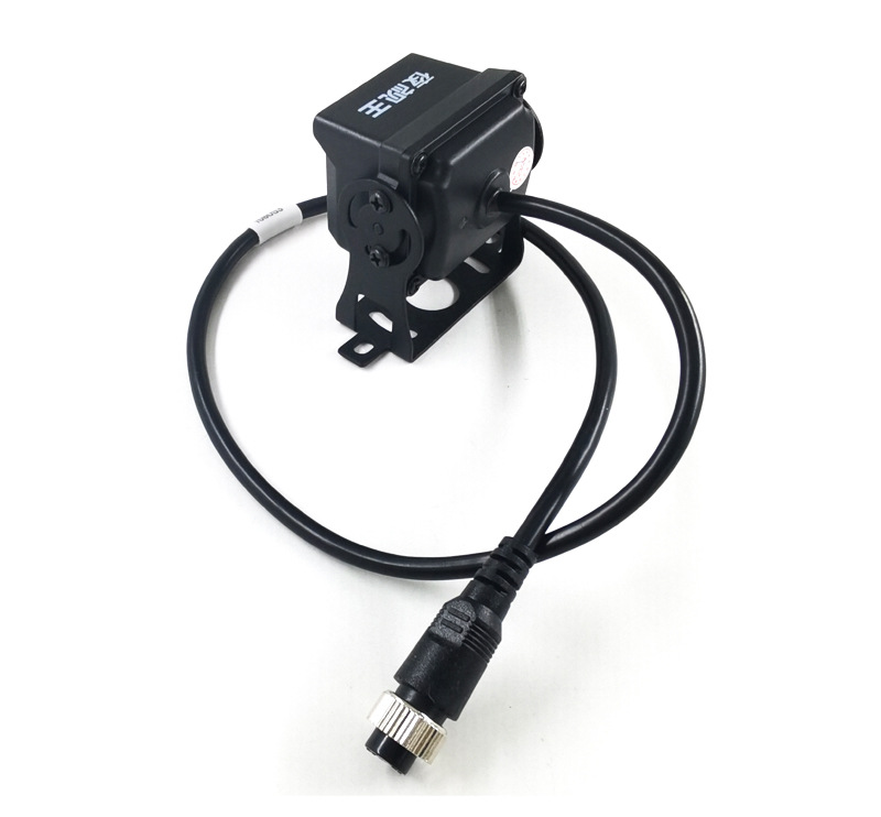 Two-Channel Monitoring Dashcam with Dual Recording Display for Front and Rear, Bus Reversing Image, 12V/24V, No Installation Required