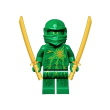 最大潜力劳埃德 幻影人仔积木武器拼装玩具兼容乐高火焰版忍者杰