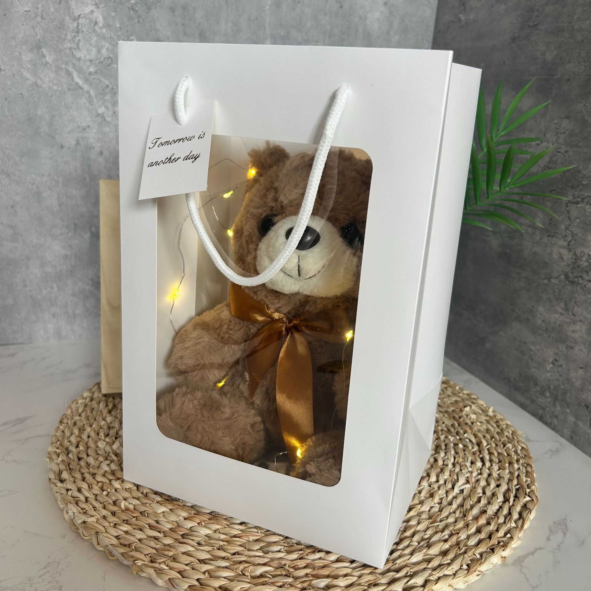 Juguetes de peluche suéter Teddy Bear agarre muñeca regalo corporativo logotipo imprimible chaqueta Teddy Bear muñeca