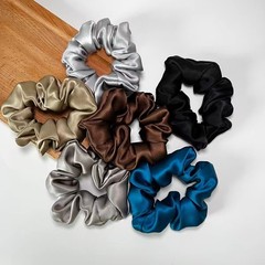 22mm 3.5cm heavy silk hair ring mulberry silk satin large intestine ring medium hair care does not hurt the hair