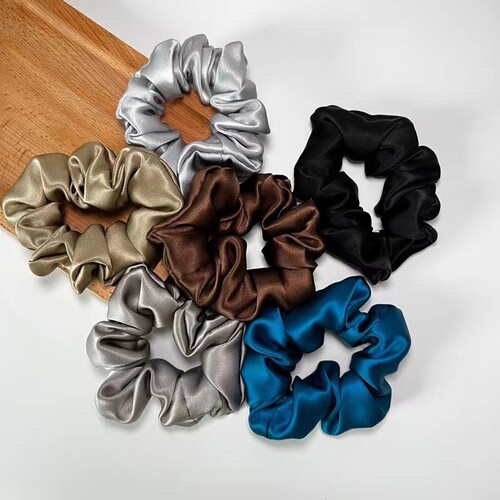 22mm 3.5cm heavy silk hair ring mulberry silk satin large intestine ring medium hair care does not hurt the hair