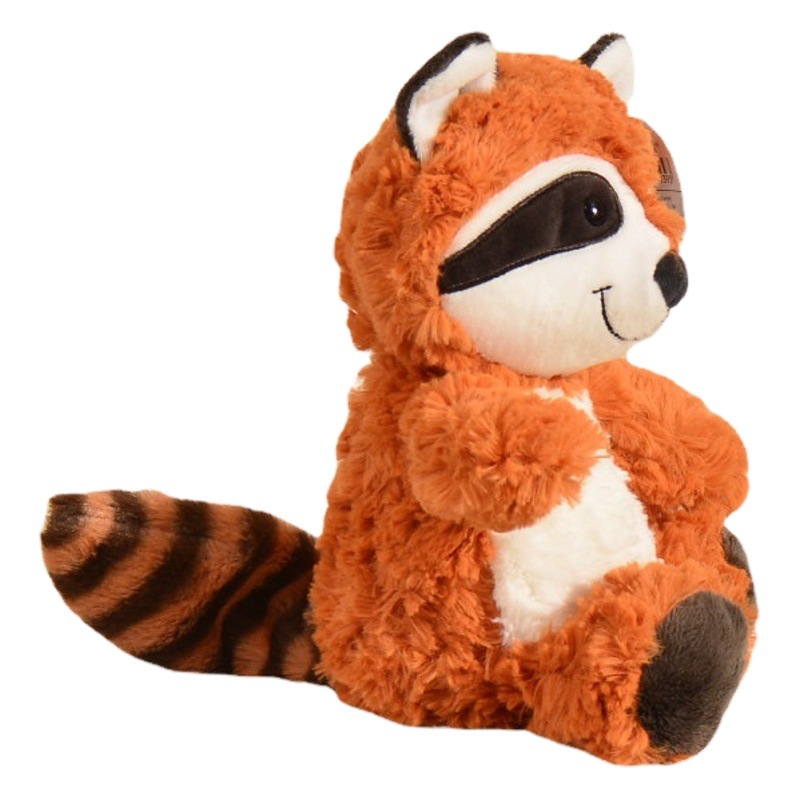 Linda muñeca de mapache abrazo oso juguete de peluche cola grande muñeca de animal muñeca de trapo al por mayor transfronterizo de Amazon