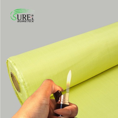 阻燃防火布芳纶面料凯夫拉用于电缆防火防爆毯源头工厂