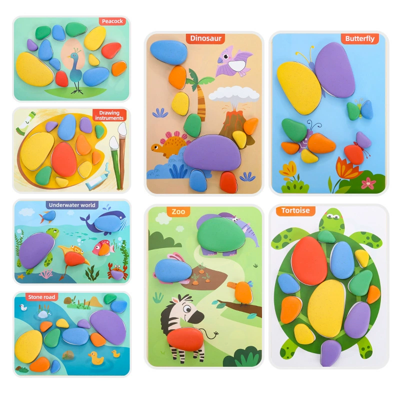 (Cross-border trading), rainbow Jenga, logic intellectual smart toy, logical thinking