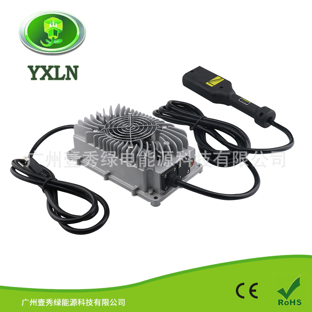 600W 36V12A平角高尔夫球车充电器 经过密封灌胶处理IP67等级防水