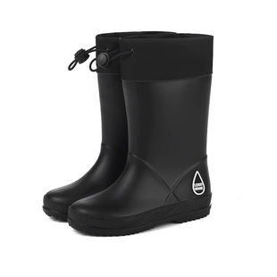 Exported to Japan Original Kidsren's Rain Boots for Boys and Girls, Primary School Students' Anti-Kids Rain Boots, Medium and Large Kidsren's Rubber Shoes