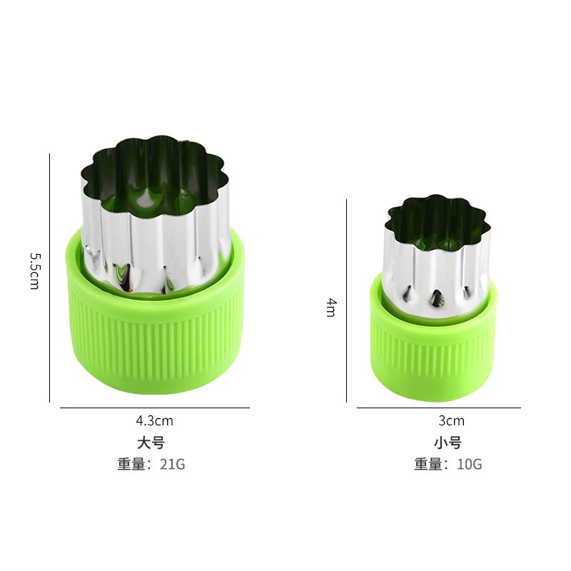 Children's cartoon fruit mold stainless steel