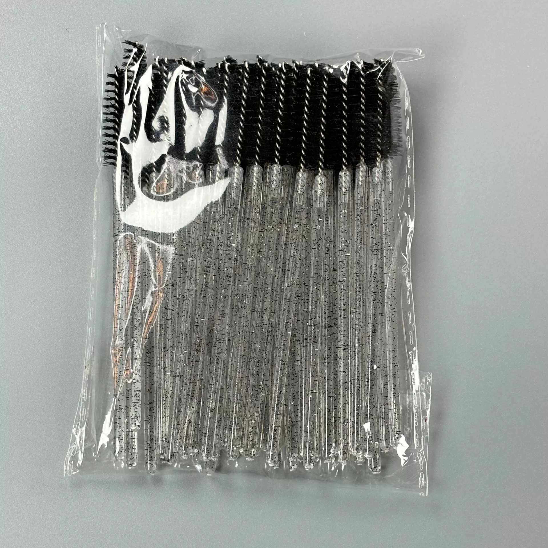 False eyelashes for extension for eyelashes, disposable brush, 50 pieces