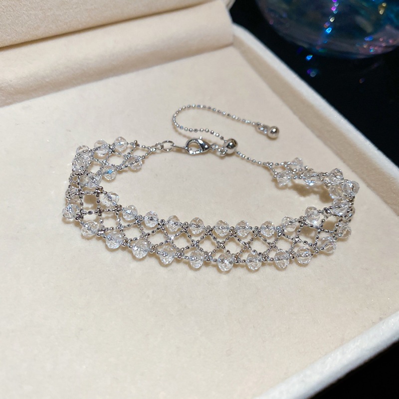 Pulsera 51 - plata - blanco