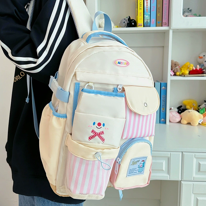 Cute capacious backpack, for secondary school