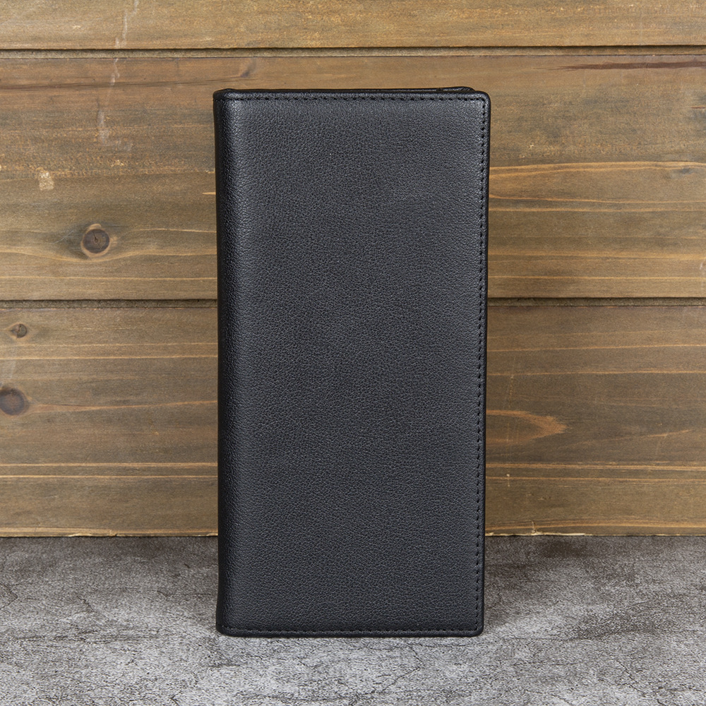 Men's Wallet Genuine Leather Long Suit Wallet 80% off Multiple Card Slots Wallet Business Casual First Layer Cowhide Long Wallet