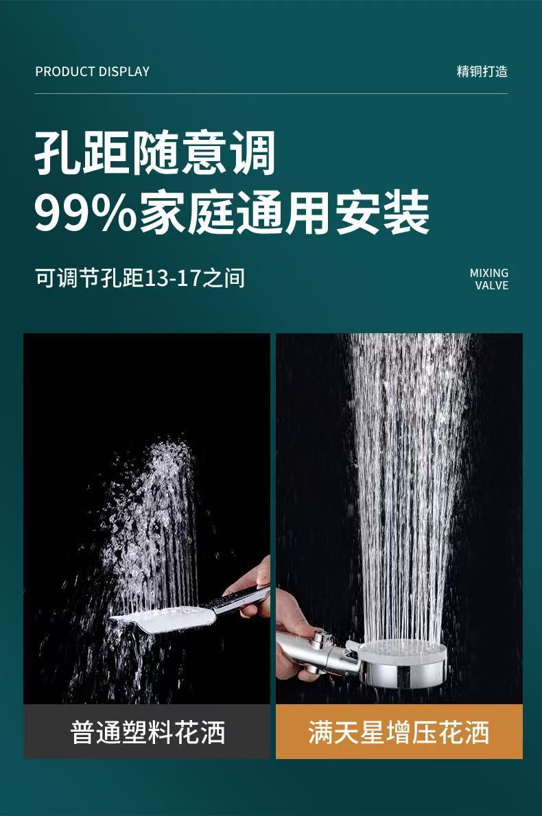 Factory wholesale bathroom three-in-one bathtub faucet, side-opening cold and hot mixed, dual-control rotating switch shower head faucet undefined