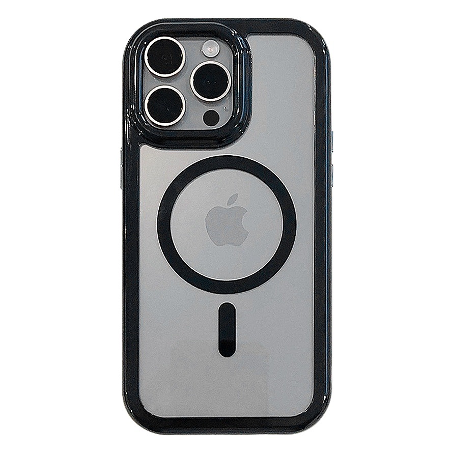 Funda Magnética de Acrílico para iPhone 16, Compatible con iPhone 15 Pro Max, Color Crema, Apta para iPhone 17, Anti-caídas, Compatible con iPhone 12, Entrega para iPhone 13, Compatible con iPhone 11 image 1