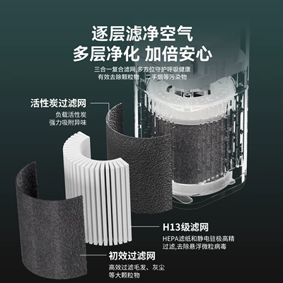 Air Purifier, Hava təmizləyiciləri - hepa-filter