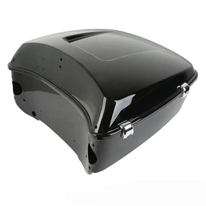 Harley Road King Glide motosiklet arxa qutusu, kilid və dinamik dəliyi ilə