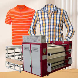 工业级热升华滚筒高温转印机印花毛毯烫印机器设备多规格滚筒直径